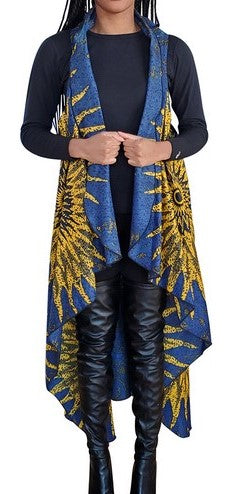 Hebrew Israelite Shawl Wrap Dress w/ Armholes, Belt & Gold Fringes – The  Seed of Jacob.com