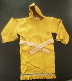 Hebrew Israelite 'Sackcloth and Ashes' Garment with Fringes (Tan) < 64" LONG