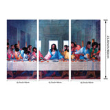 La última cena colgando de la pared