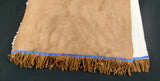 Hebrew Israelite 'Sheepskin' Garment with Suede Fringes