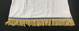Hebrew Israelite 100% Cotton Hooded Garment w/ Gold, White or Purple Fringes