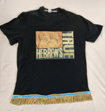 Hebrew Israelite 'True Hebrews' T-Shirt with Fringes