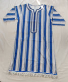 Camisa Dashiki bordada israelita hebrea con flecos dorados