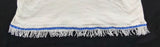 Hebrew Israelite Tank Top with Extra Thin Fringes (White)