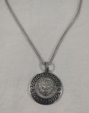 Hebrew Israelite Lion of Judah Pendant w/ Chain (Silver)