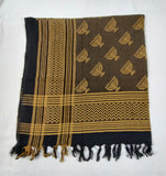 Hebrew Israelite Holy Menorah Headwrap/ Shemagh/ Scarf/ Shawl / Face Mask