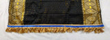 Hebrew Israelite Embroidered Royal Caftan with Gold Tassel or Bullion Fringes