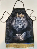 Hebrew Israelite Lion of Judah Apron Garment w/ Gold or Silver Fringes