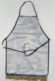 Hebrew Israelite Lion of Judah Apron Garment w/ Gold or Silver Fringes