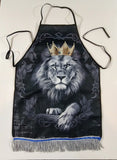 Hebrew Israelite Lion of Judah Apron Garment w/ Gold or Silver Fringes