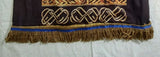 Hebrew Israelite Dashiki Print Shirt w/ Gold or Brown Fringes