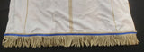 Hebrew Israelite Embroidered Long Garment with Hood & Fringes