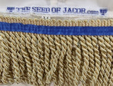 Hebrew Israelite Embroidered Long Garment with Hood & Fringes