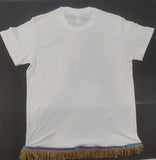 Hebrew Israelite "APTTMH" T-Shirt w/ Gold, White, Purple or Fire Fringes