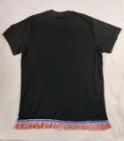 Camiseta hebrea israelita (City Camo) con flecos premium negros, blancos o plateados