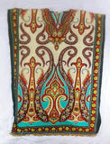 Hebrew Israelite Caftan with Gold Fringes