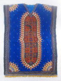 Hebrew Israelite (Royal Blue) Caftan with Gold Fringes
