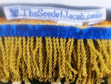 Hebrew Israelite Caftan with Gold Fringes
