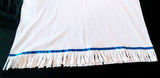 Hebrew Israelite T-Shirt with Fringes - Youth Sizes  (White)
