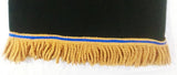Hebrew Israelite T-Shirt w/ Royalty of Judah Crown & Premium Gold Fringes