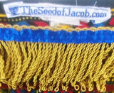 Hebrew Israelite Caftan with Gold Fringes