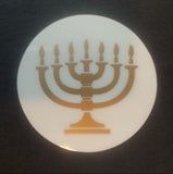 Hebrew Israelite Holy Menorah Window Decal