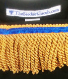 Hebrew Israelite (Long-Sleeve) Tribe of GAD T-Shirt  w/ Premium Fringes