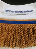 Hebrew Israelite Tribe of GAD T-Shirt w/ Gold, White or Hand-Cut Fringes