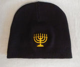 Hebrew Israelite Holy Menorah Skull Cap