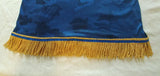 Hebrew Israelite (Blue Camo) Shirt w/ Premium Gold Fringes