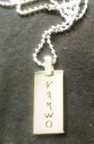 Hebrew Israelite Pendant  w/ YAHAWAH and YAHAWASHI in Ancient Paleo Hebrew