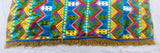 Hebrew Israelite (Multi-color) Caftan with Gold Fringes