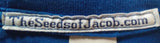 Dashiki israelita hebreo con flecos (negro/azul)