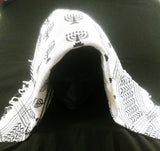 Hebrew Israelite Holy Menorah Headwrap/ Shemagh/ Scarf/ Shawl / Face Mask